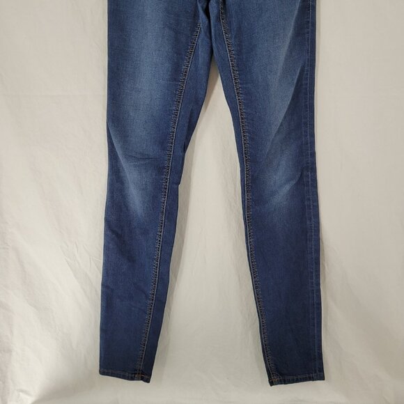 H&M &Denim Maternity Jeans Mama Super Skinny High Rib Medium Wash Women's Size 6 - Picture 6 of 15
